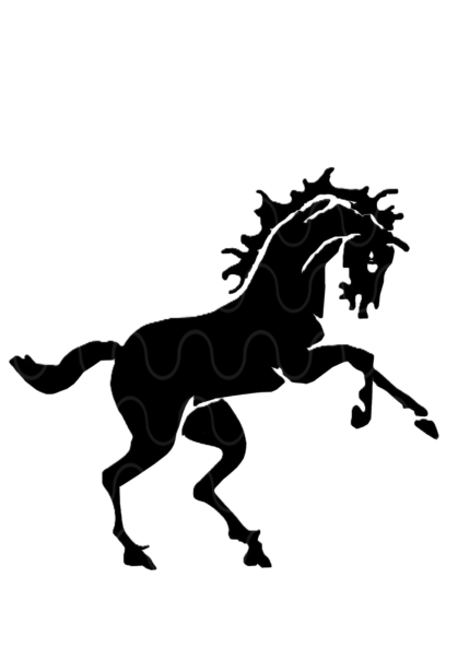 Riproduzione del cavallo logo di Castiglione